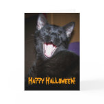 Yawn...Happy Halloween! Greeting Cards