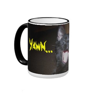Yawn...Happy Halloween! mug