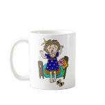 Yawning Bedtime Girl Mug
