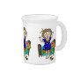 Yawning Bedtime Girl Pitcher