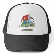 Yay For Color Battery Car Trucker Hat