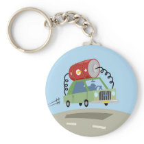 Yay For Color Battery Car Key Chain