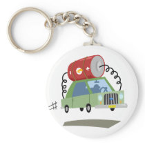 Yay For Color Battery Car Key Chain