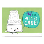 YAY for Wedding Cake! Print