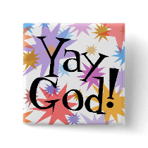 Yay, God! Praise God pin