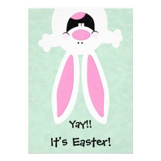 Yay! It's Easter! Easter Egg Hunt Invitation