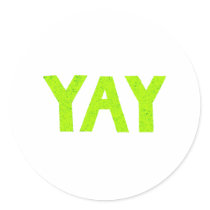 Yay stickers