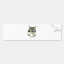 YDP Pretty Kitty orig.jpg Bumper Sticker