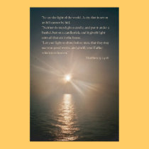 Ye are the light of the world posters