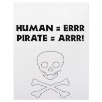 Ye be man or pirate? letterhead design