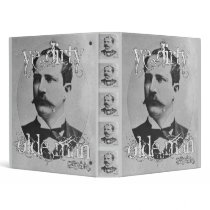 Ye Dirty Olde Man Logo Binder