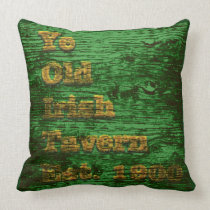 Ye Old Irish Tavern  Pillow pillows