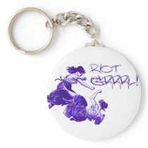 Ye Olde Riot Grrrls Key Chain