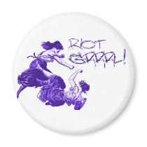 Ye Olde Riot Grrrls Fridge Magnets