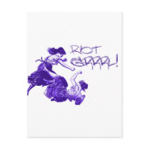 Ye Olde Riot Grrrls postcards