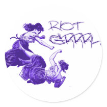 Ye Olde Riot Grrrls Stickers