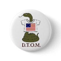 Ye Patriot's "DTOM" Vest Button