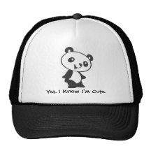 Yea I Know I'm Cute Mesh Hats