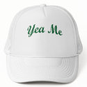 Yea Me Green hats by heartcreations Yea Me Green hats