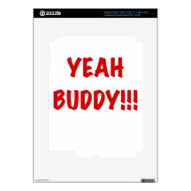 Yeah Buddy Decal For iPad 3