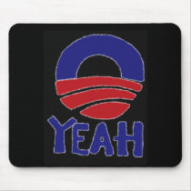 Yeah Obama Mouse Pad