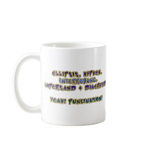 Yeah! Punctuation! Coffee Mugs
