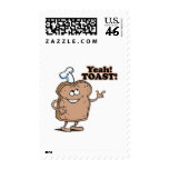 Yeah! TOAST! Postage Stamps