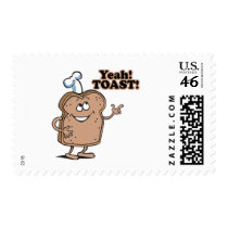 Yeah! TOAST! Postage Stamp