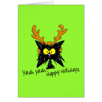 "Yeah Yeah...Happy Holidays" cards