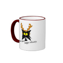 "Yeah Yeah...Happy Holidays" Mugs