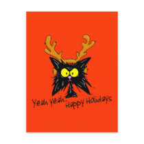 "Yeah Yeah...Happy Holidays" Postcards