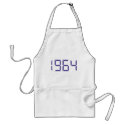 Year of birth - 1964 - Birthday aprons by Thinkdifferent Year of birth - 1964 - Birthday aprons