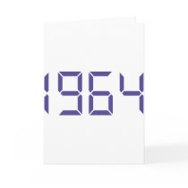 Year of birth - 1964 - Birthday cards by Thinkdifferent Year of birth - 1964 - Birthday cards