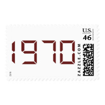 Year of birth - 1970 - Birthday postage