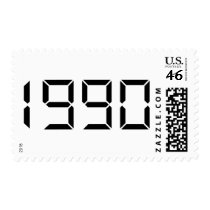 Year of birth - 1990 - Birthday Stamps