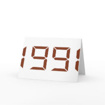 Year of birth - 1991 - Birthday cards