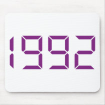 Year of birth - 1992 - Birthday mousepads