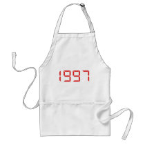 Year of birth - 1997 - Birthday aprons