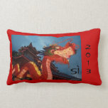 Year of Sì (Snake) Lumbar Pillow pillows