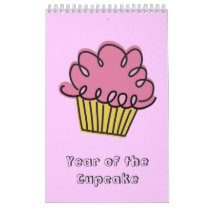Year of the Cupcake Wall Calendars