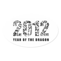 year of the dragon 2012 stickers