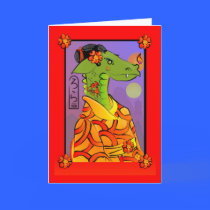 Year of the Dragon Card