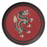 Year of the Dragon Party Plate