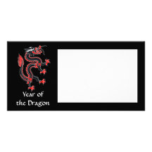 Year of the Dragon Personalized Photo Card