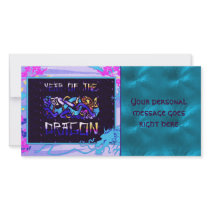 Year of the Dragon Photo Card Template