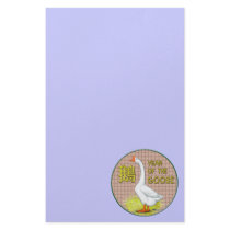 Year of the Goose Stationery Design
