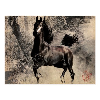 Year of the Horse 2014 - Chinese Painting Art Postcards
