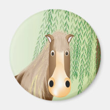 Year of the Horse Fridge Magnet