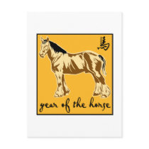 Year Of The Horse postcards