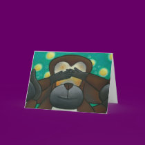 Year of the Monkey Greeting Card by Bungalow Year of the Monkey Greeting Card